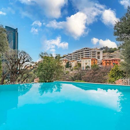 Vue Mer & Tour Odeon - Piscine - Parking - Av Beausoleil Exterior photo
